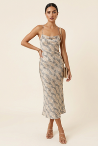 Python Midi Dress - Model #1