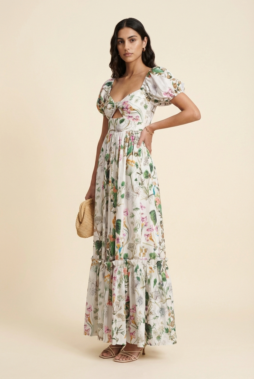 Peyton Gown Maxi Dress - Model #2