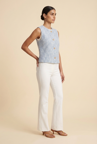 Iona Tweed Vest - Model #2