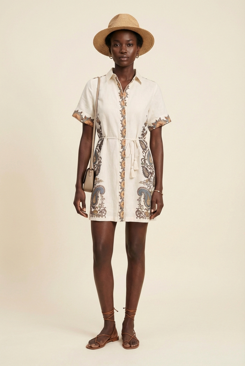 Anahita Mini Dress - Model #1