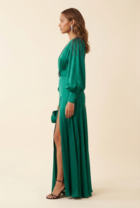 Bronx and Banco Emerald Carmen Gown