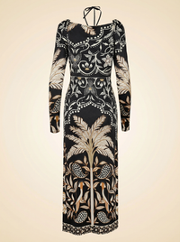 Fables of the Night Maxi-Dress - back