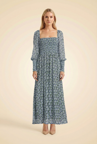 The Grace Pansy Maxi Nap Dress