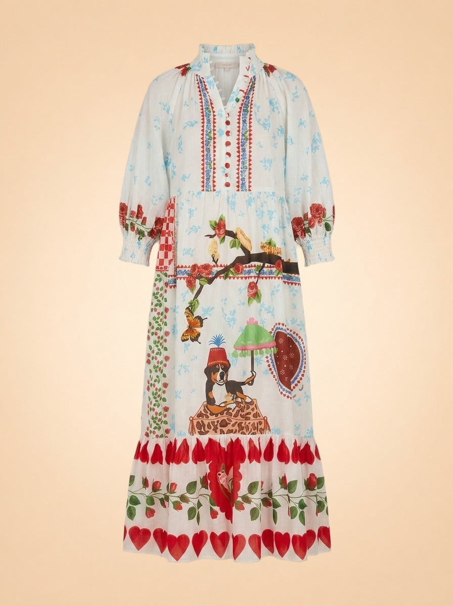 Eliza Dress ghost_front