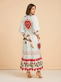 Eliza Dress model_over_shoulder
