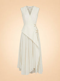 Ellenbrook Linen-Blend Gown — Acler