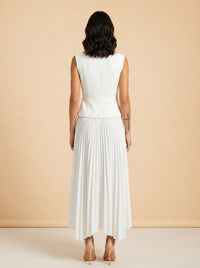 Ellenbrook Linen-Blend Gown — Acler