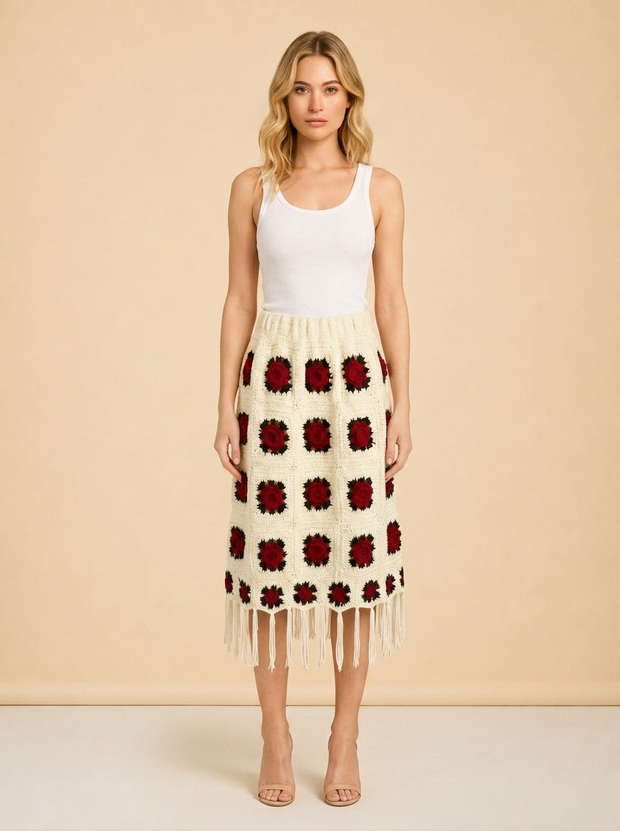 Fall skirt model_front