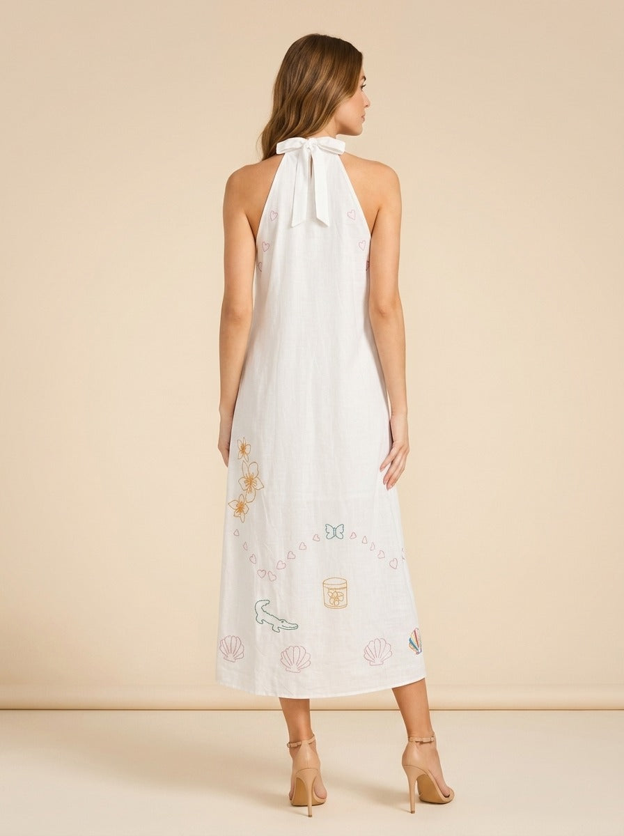 Fish dress model_back