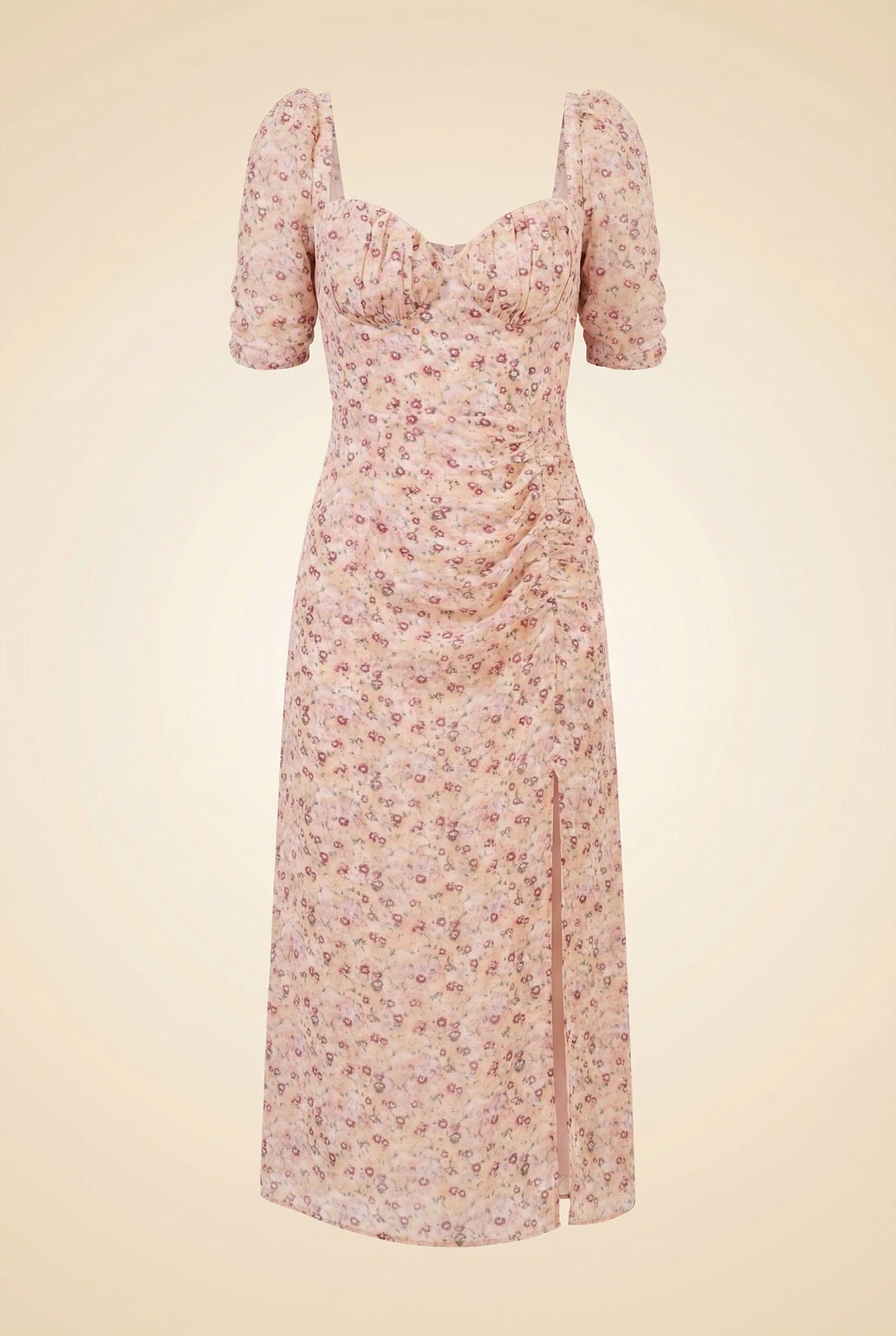 Floral Milkmaid Midi Dress