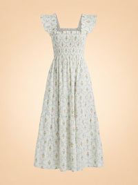 Floral Nap Dress by Hill House — front detail