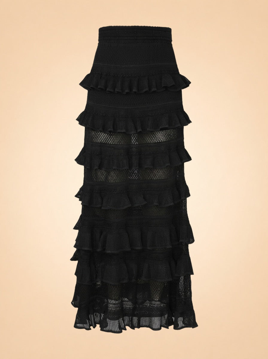 Luna Lace Frill Set
