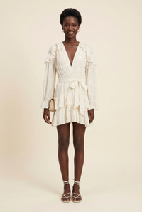 Cream Lace Coverup