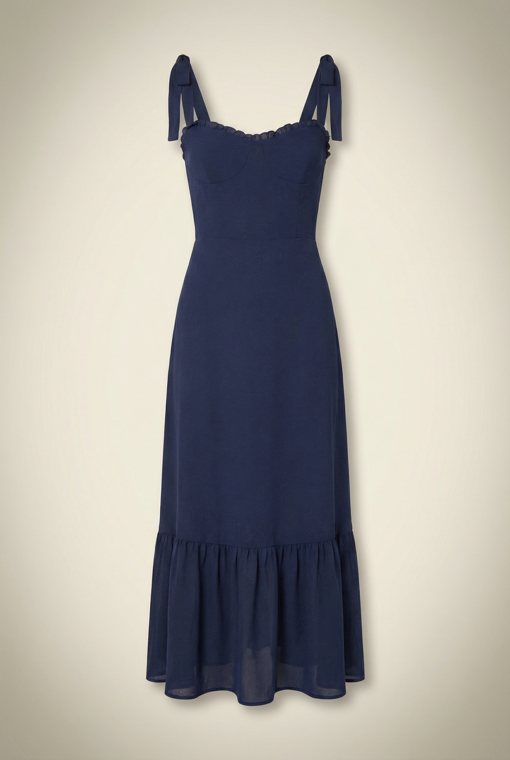 Nikita Midi Navy Dress