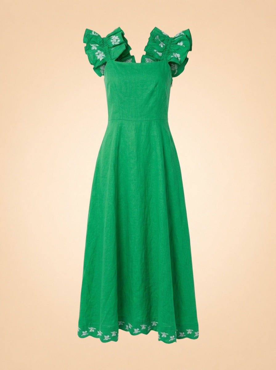 Green Midi Dress