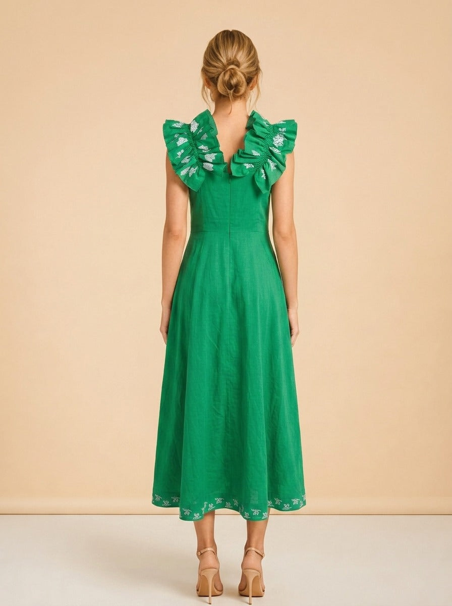 Green Midi Dress
