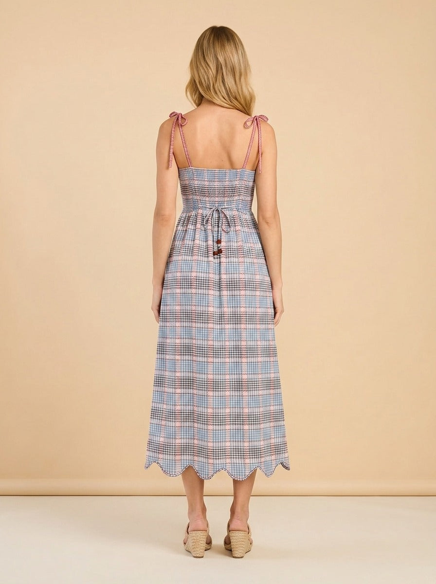 Harbor Plaid model_back