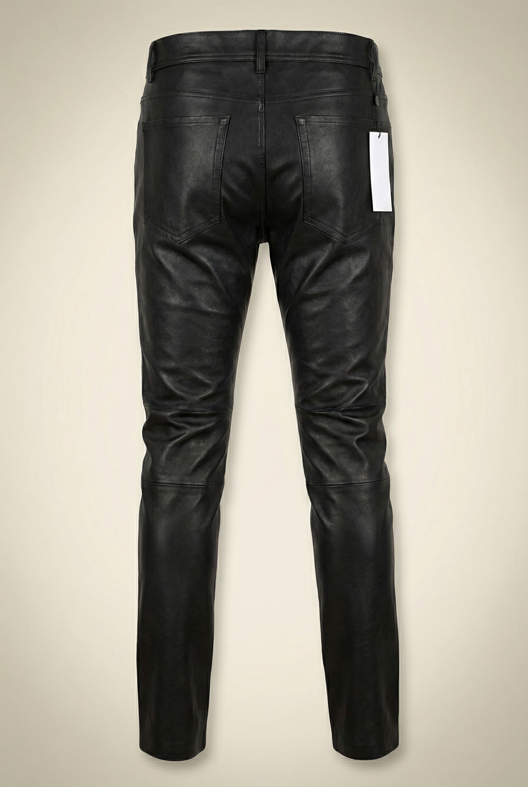 Slim Leather Pants