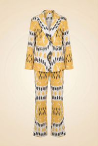 Ikat Blazer & Pants Set