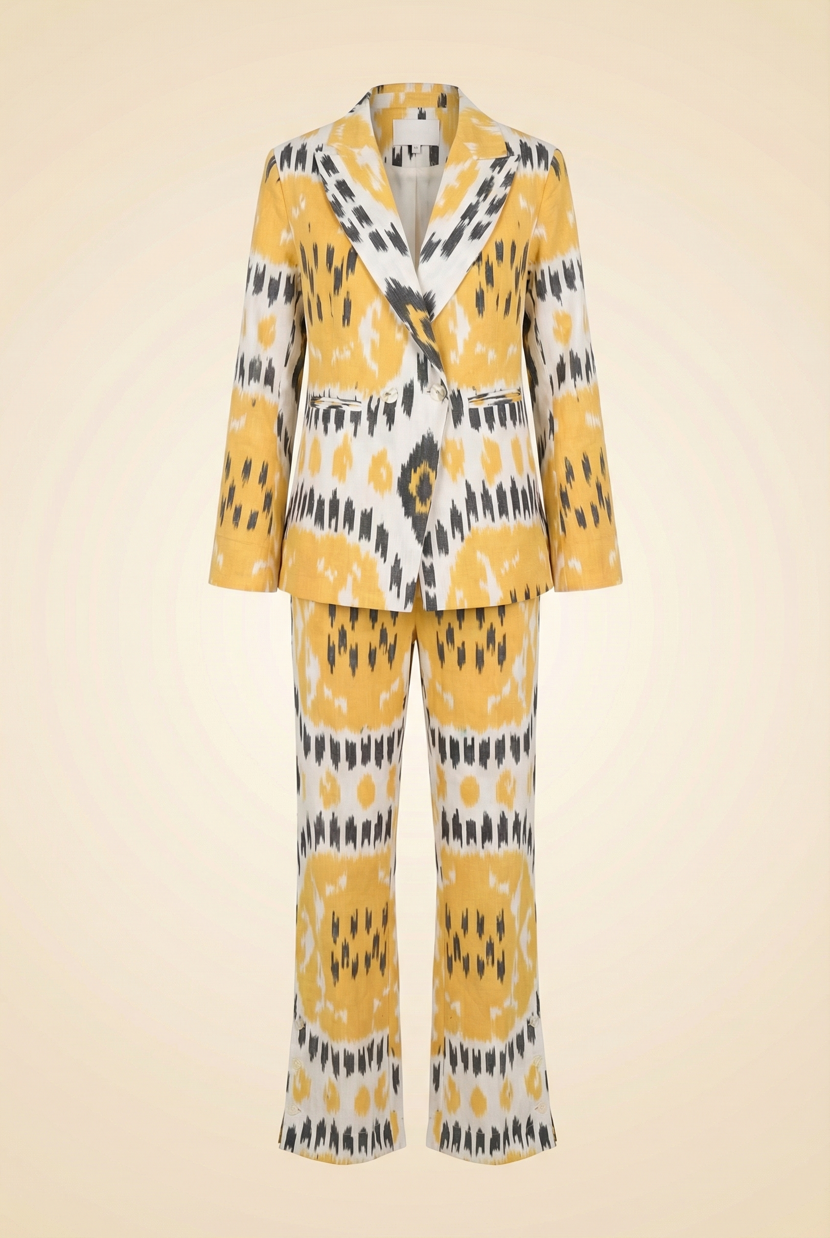 Ikat Blazer & Pants Set