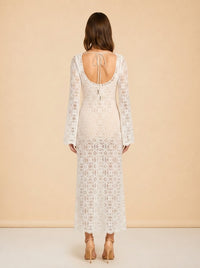 Imogen Crochet Maxi Dress