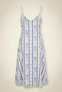 Blue Floral Dress