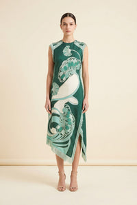 Scarf Silk Dress