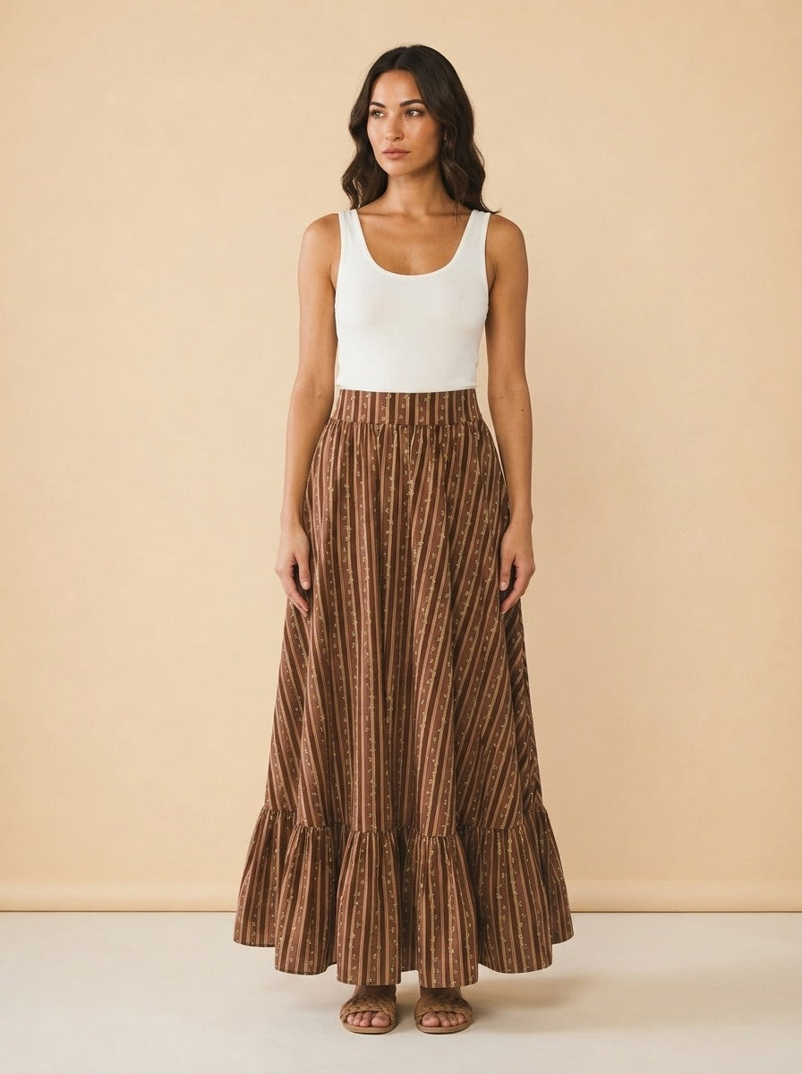 Joanie Skirt model_front
