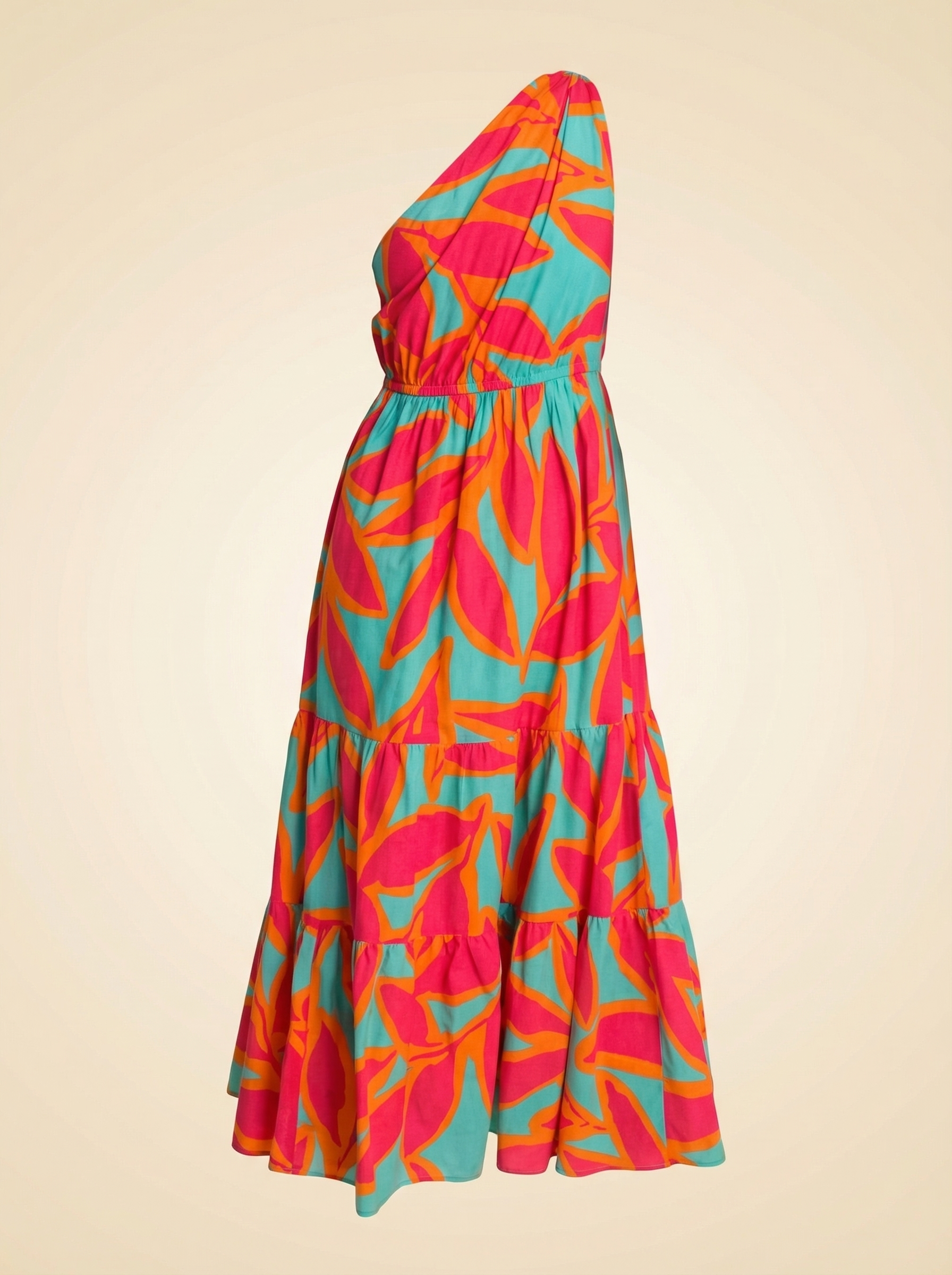 Southern Tide Womens Red Analeah Garden Glory Printed Maxi Dress