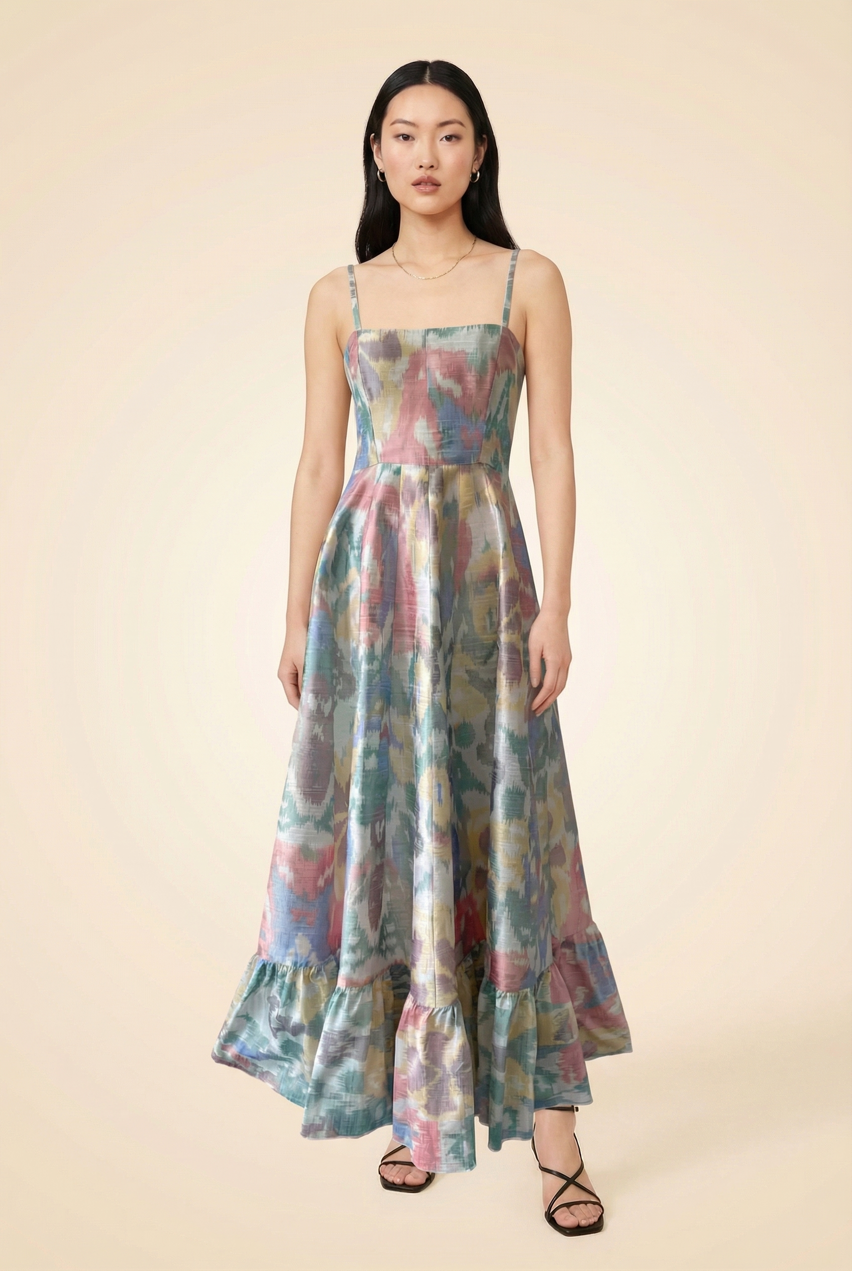 De Castro Orquidea Dress - model