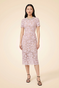 Midi Lace Dress - model