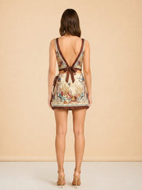Lina Skirt in Coquillages des Biarritz - back