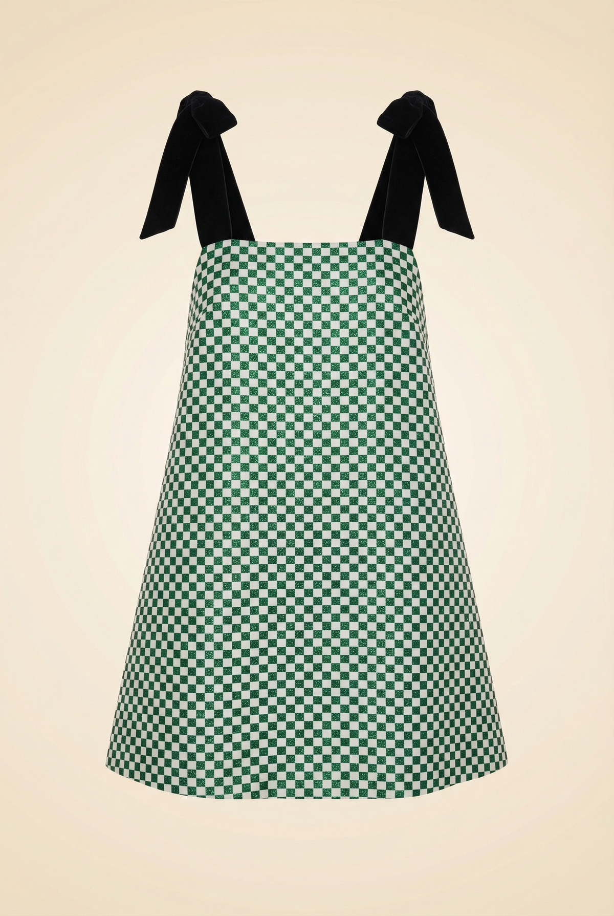 Green Gingham Dress