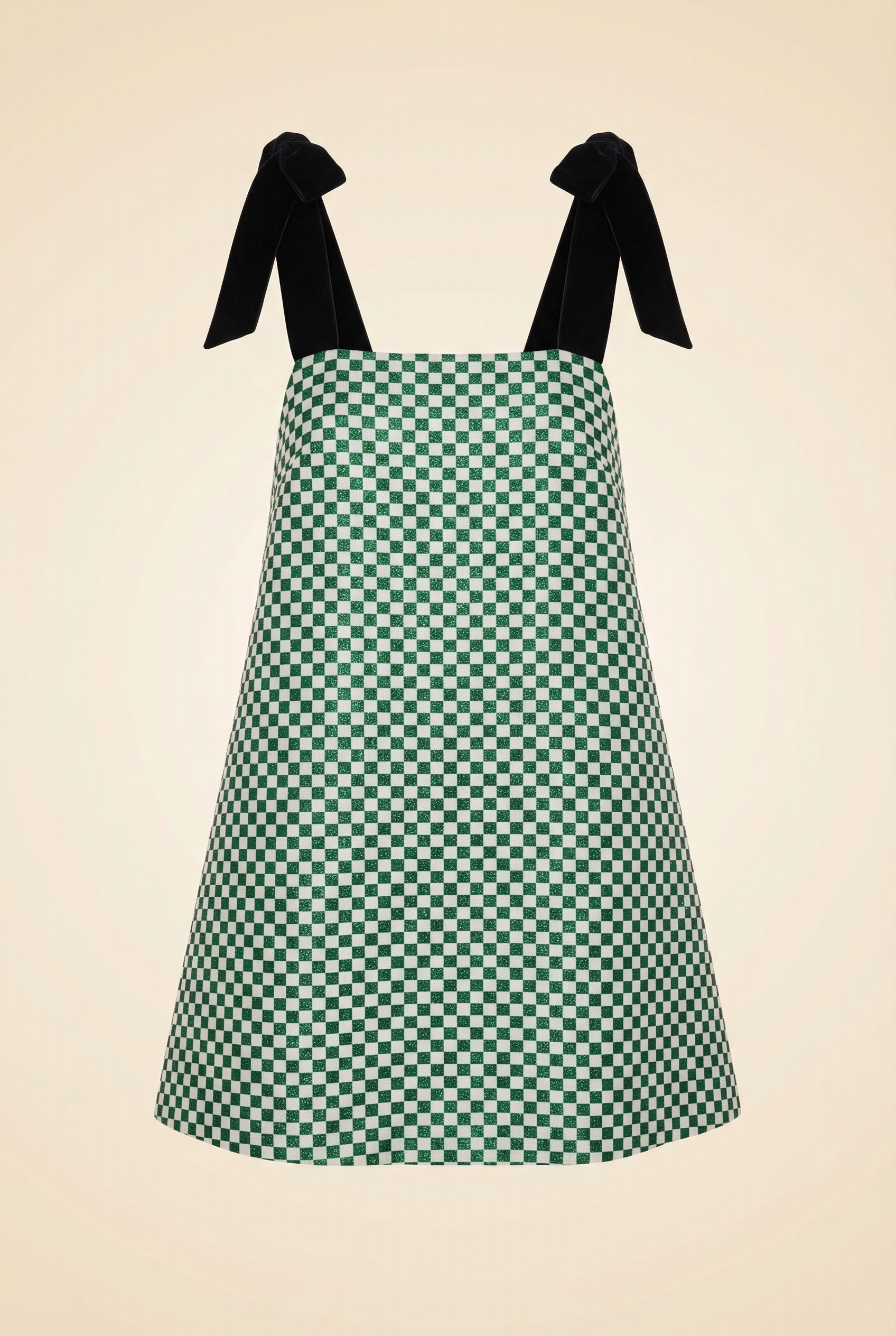 Green Gingham Dress