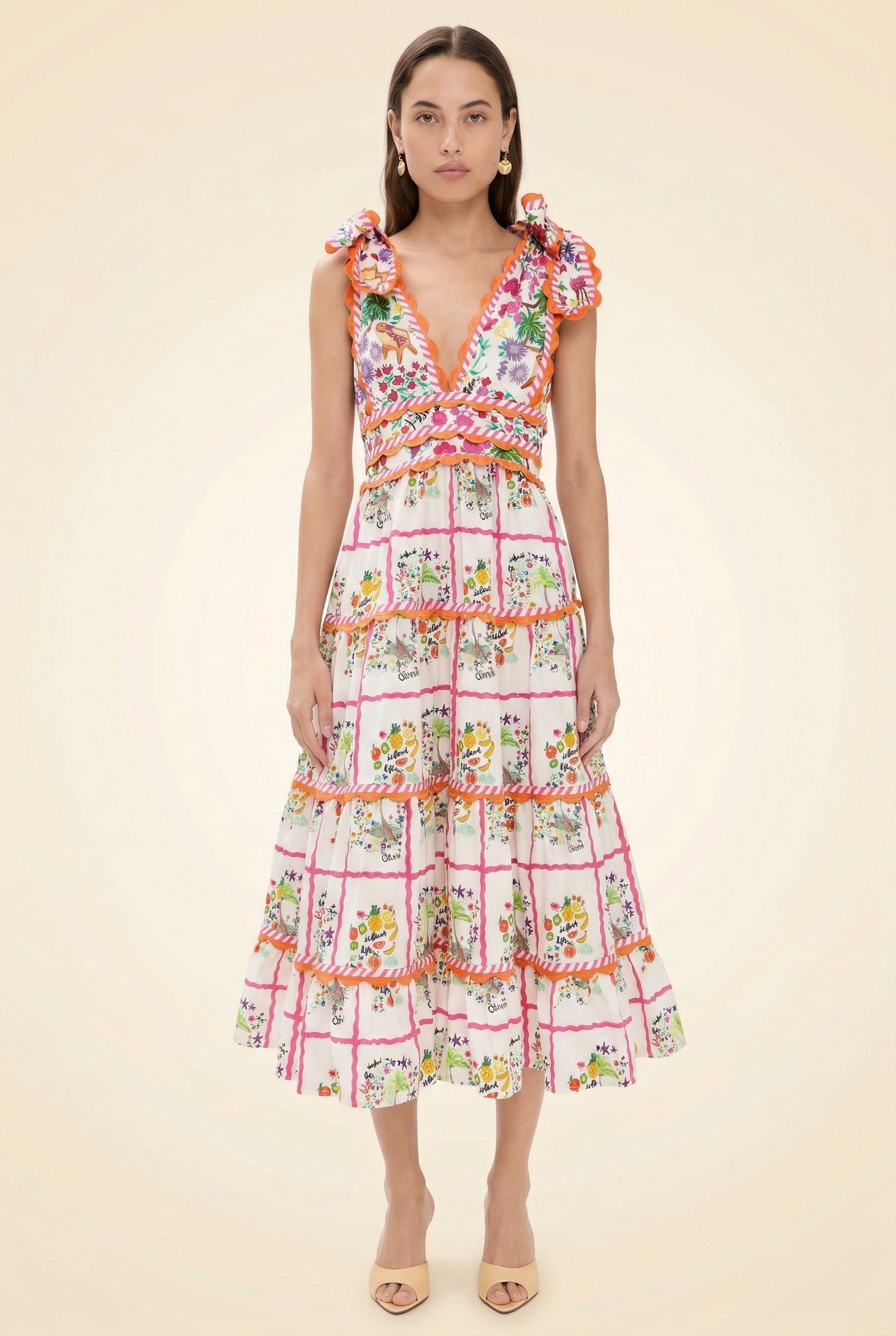 Chelili Dress Print