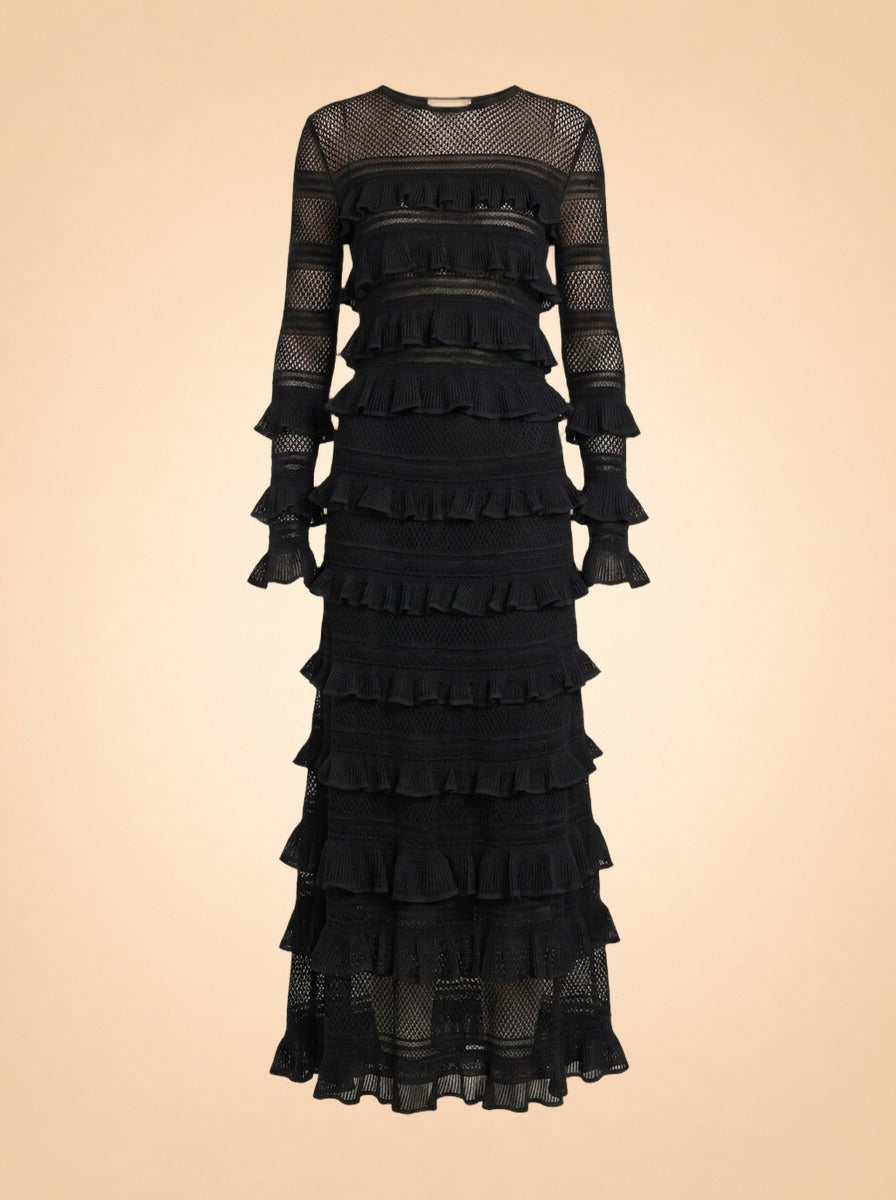 Luna Lace Frill Set