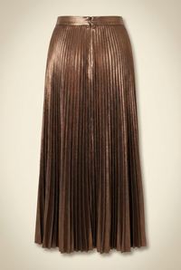 Cutout Accent Midi Length Skirt