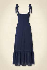 Nikita Midi Navy Dress