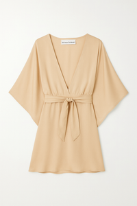Melissa Odabash Silk Caftan - Flat Lay