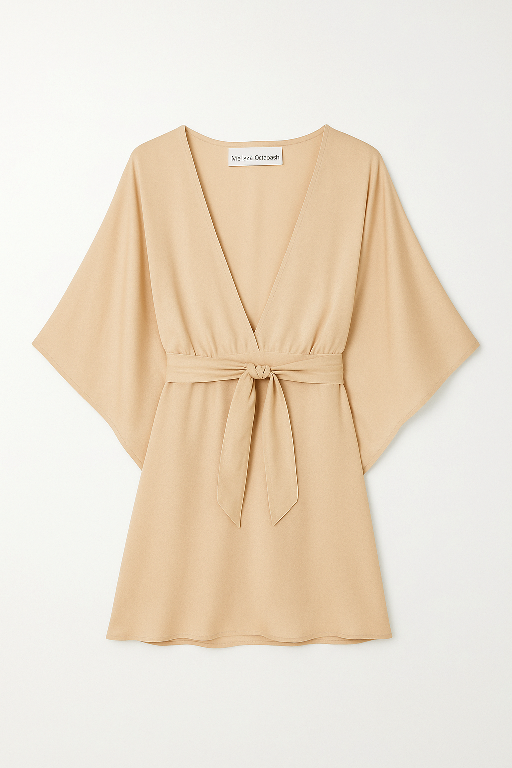 Melissa Odabash Silk Caftan - Flat Lay