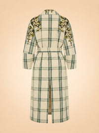Melly Plaid Jacket ghost_back