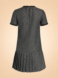 Metallic Bouclé Mini Dress ghost_back