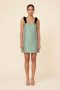 Green Gingham Dress