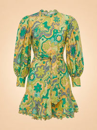 Orquidea Satin Viscose Dress