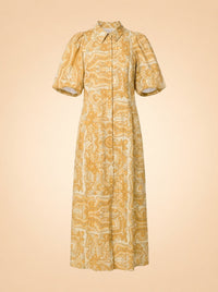 Paisley Print Long Dress