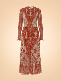 Paisley Print Maxi