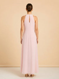 Pink bridal dress model_back
