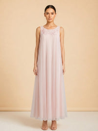 Pink bridal dress model_front
