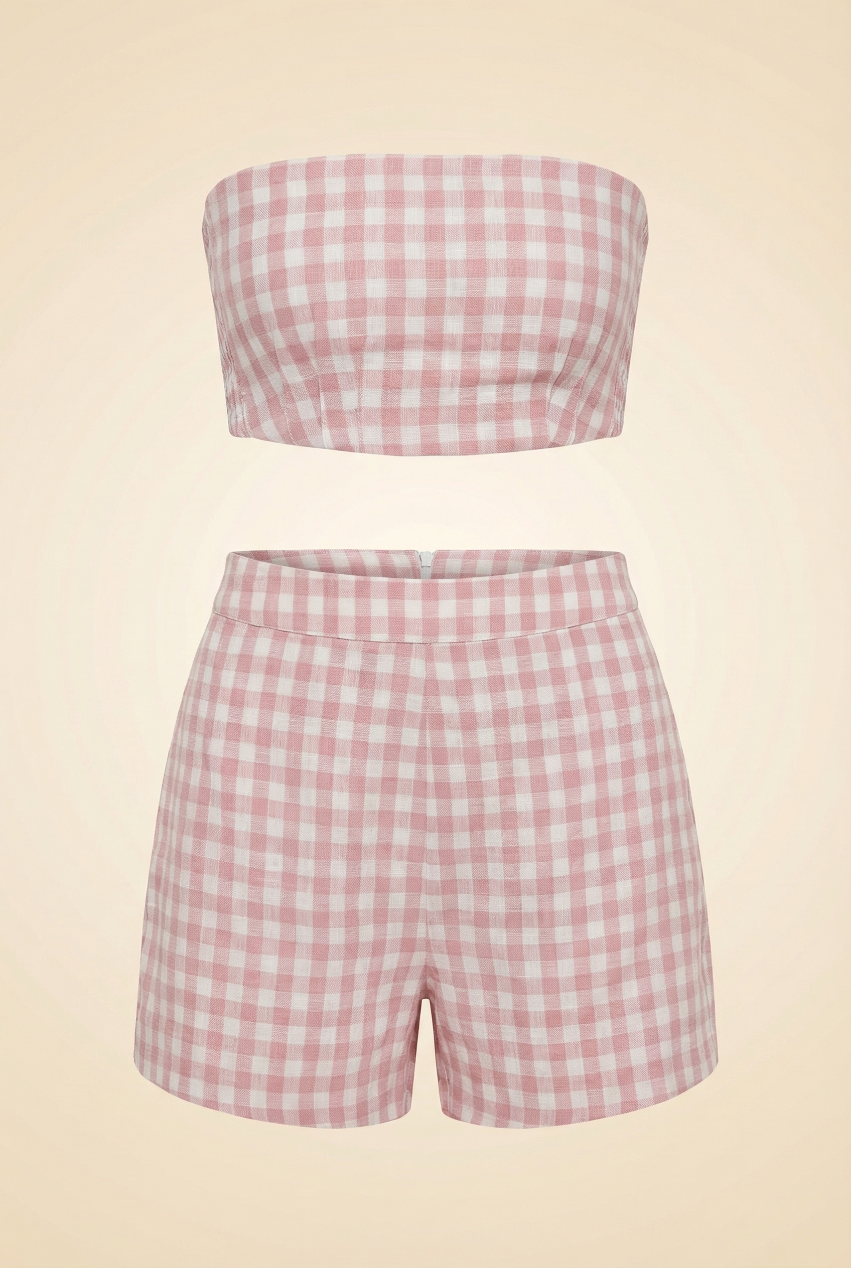 Riviera Paige Gingham Shorts & Jacket