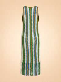 Printed Midi Length Dress